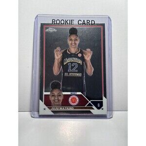 Juju Watkins 2023 Topps Chrome 1st Card USC TROJANS Rookie RC Gold Foil Windward